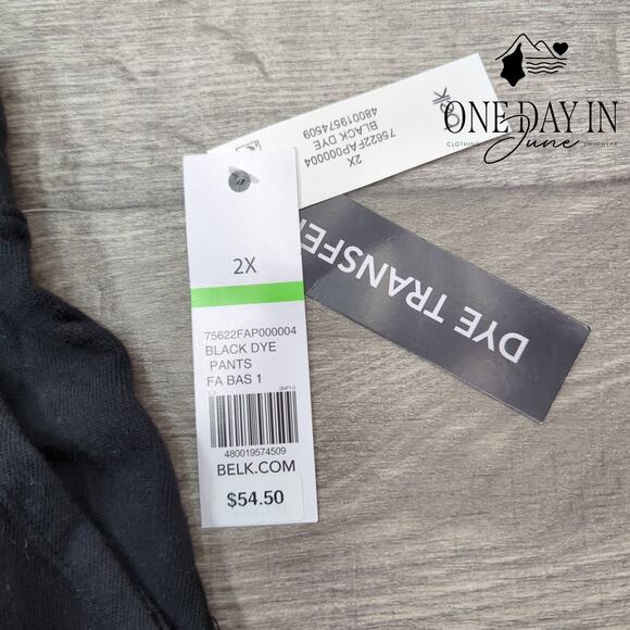 Zelos Plus Size Jogger Sweatpants Size 2X - Picture 2 of 6